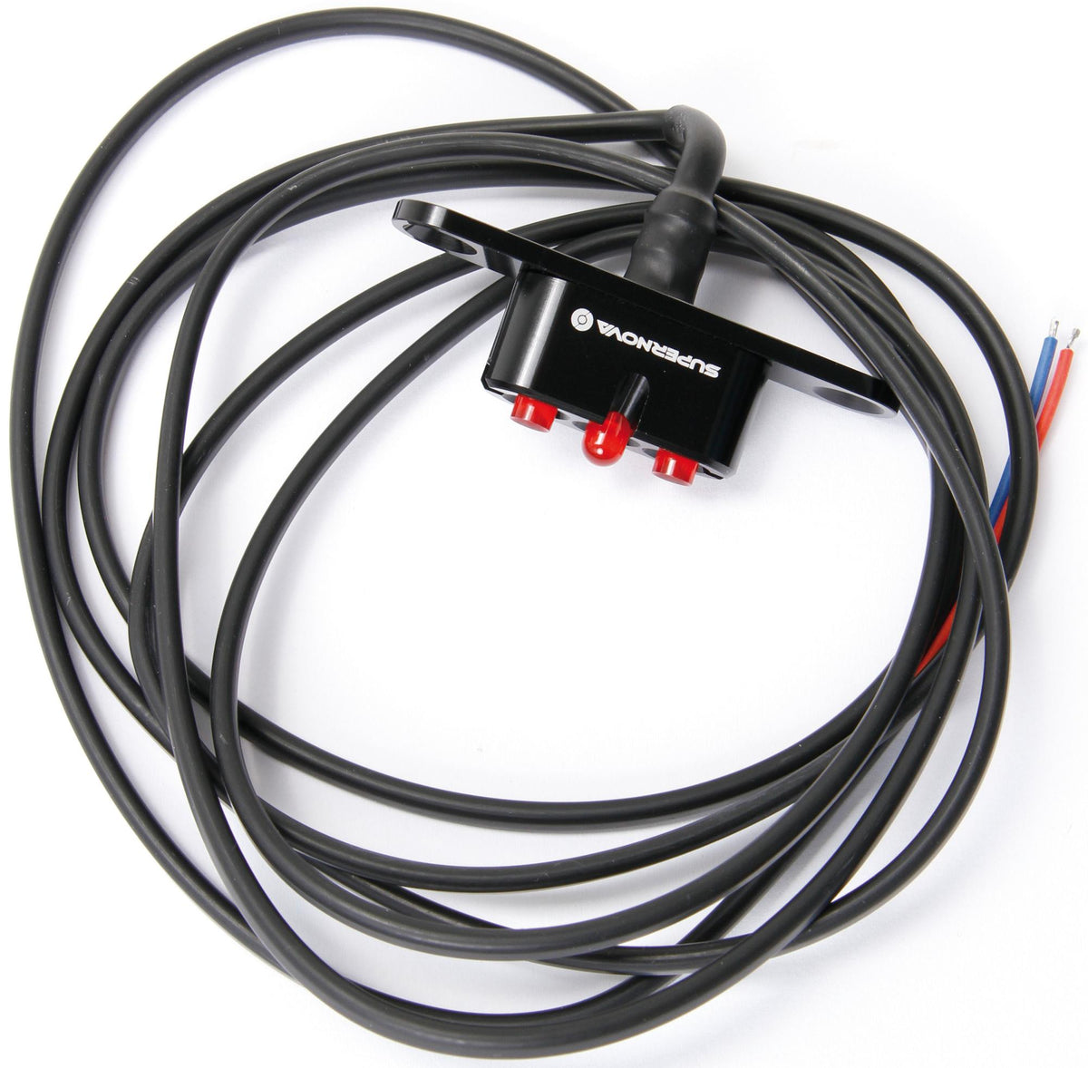Supernova SUPERNOVA E3 Tail Light 2 achterlicht bagagedrager 6v zwart