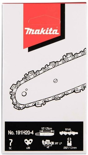 Makita accessoires makita zaagketting 91vxl 25 cm - 191h20-4