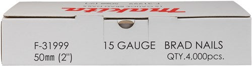 Makita accessoires makita f-31999 brad 50mm 1,4x1,8mm