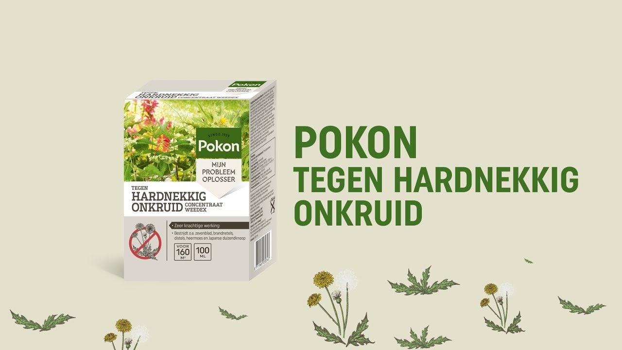 Pokon producten tegen hardnekkig onkruid concentraat 100ml weedex
