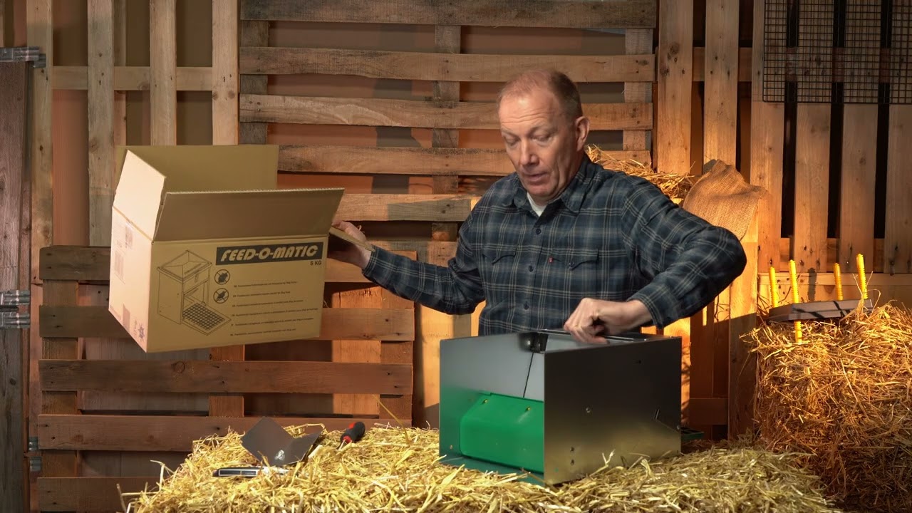 Olba producten automatische voerbak trapbak 20kg