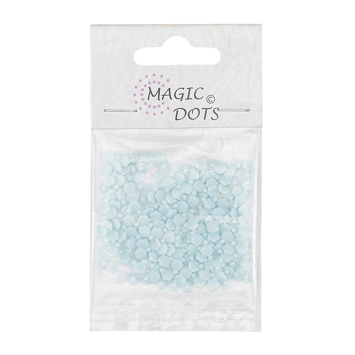 Magic dots • dots flower lichtblauw