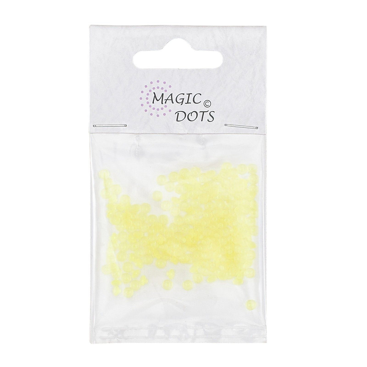 Magic dots • transparant yellow
