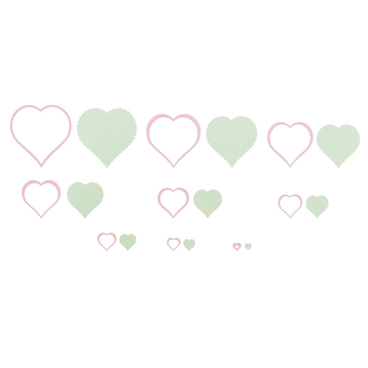 Nellie's choice • multi frame dies golvend hart 9st.