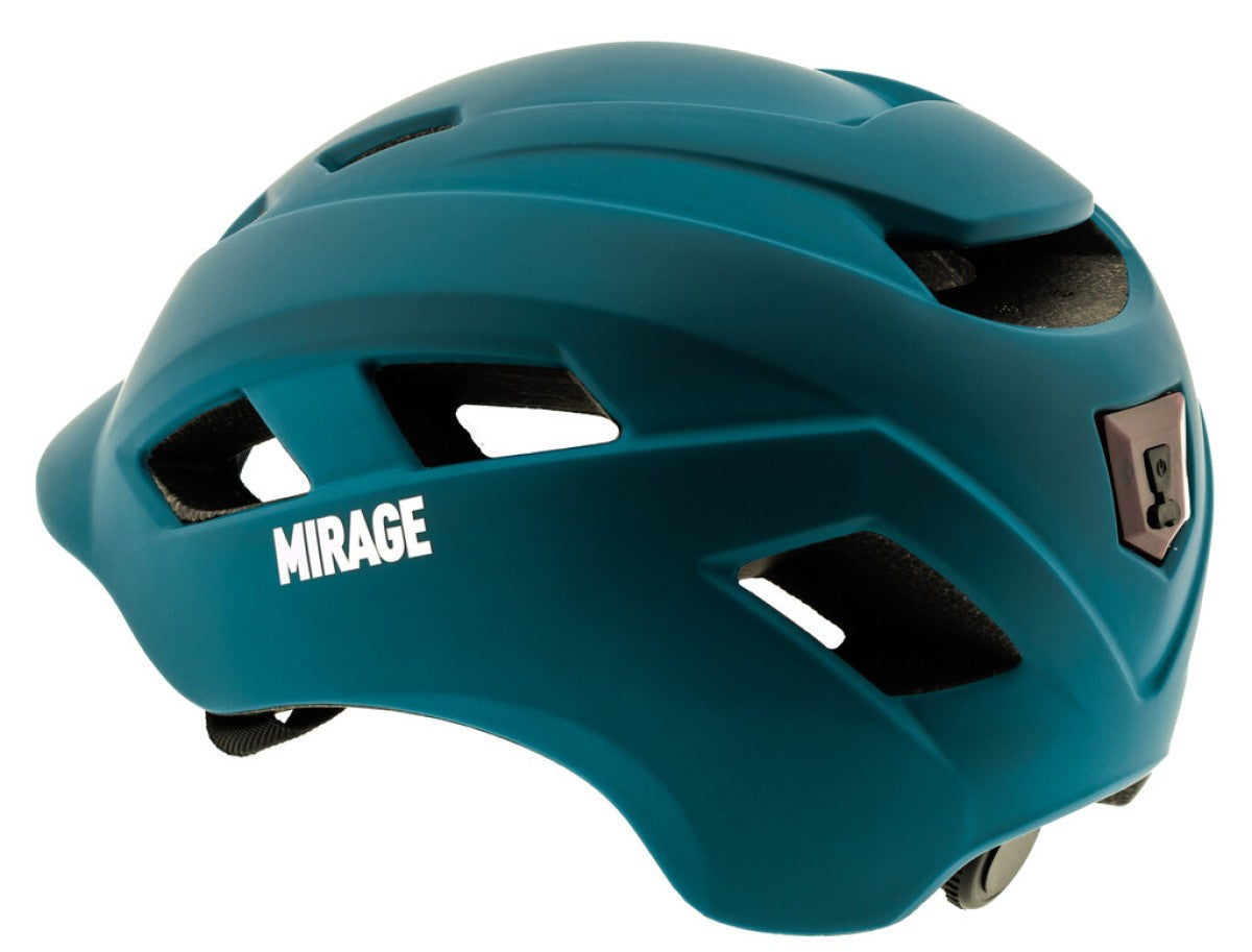 Mirage urban helm e-bike led 58-61cm mat blauw
