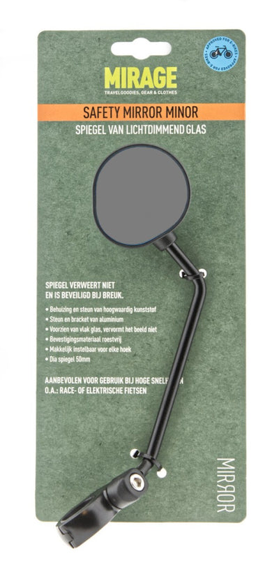 Mirage Spiegel minor met lichtdimmend glas links op kaart