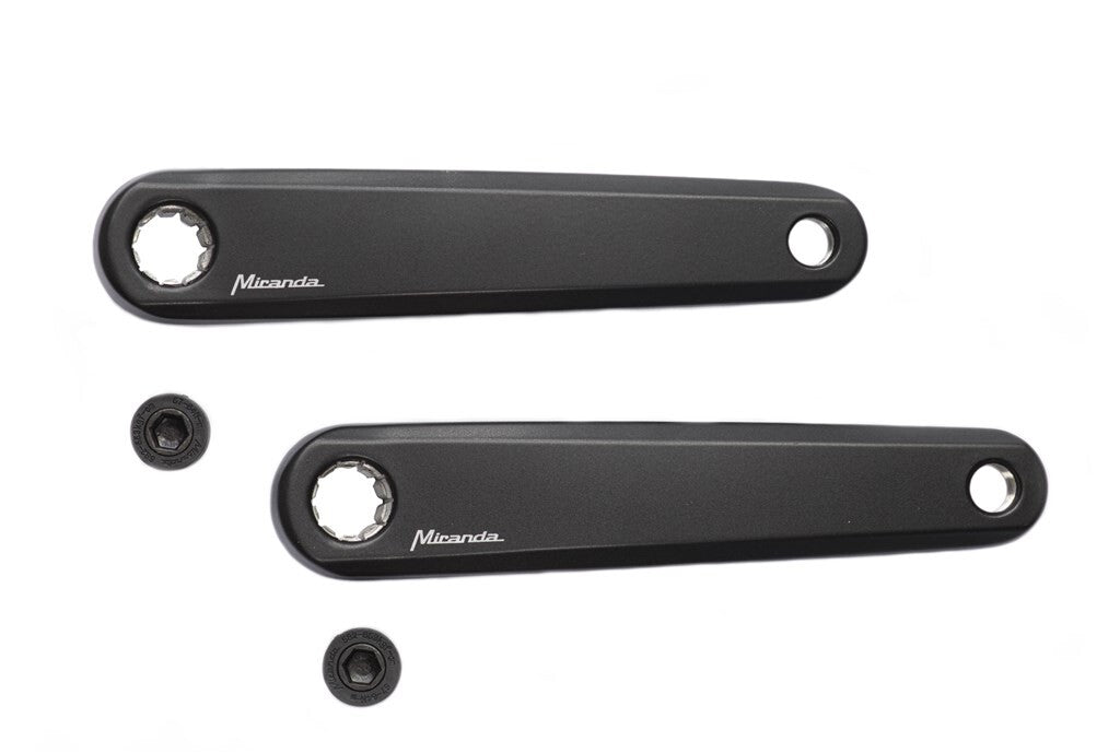 crankset e-bike Delta Bosch 170 mm zwart