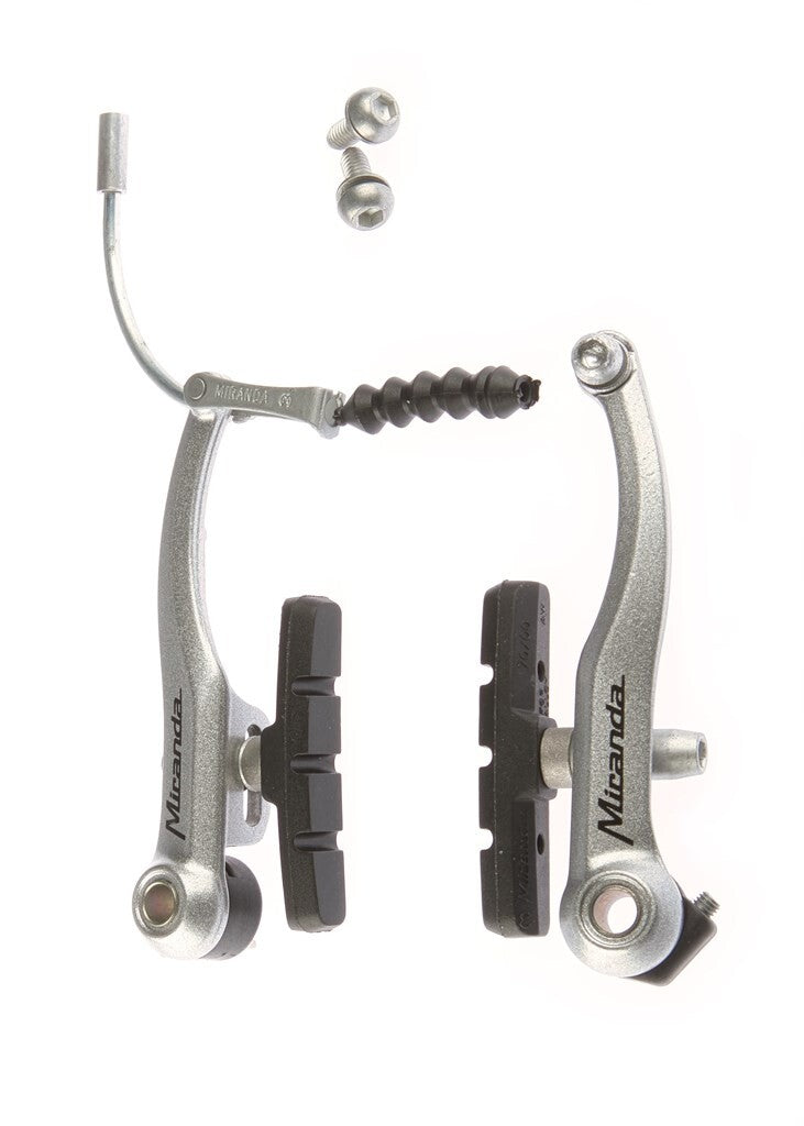 Miranda elegance v-rem, voor of achter, mat-zilver