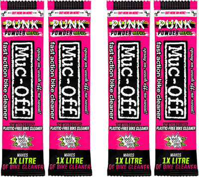 Muc-off punk powder (4-pack) bike cleaner