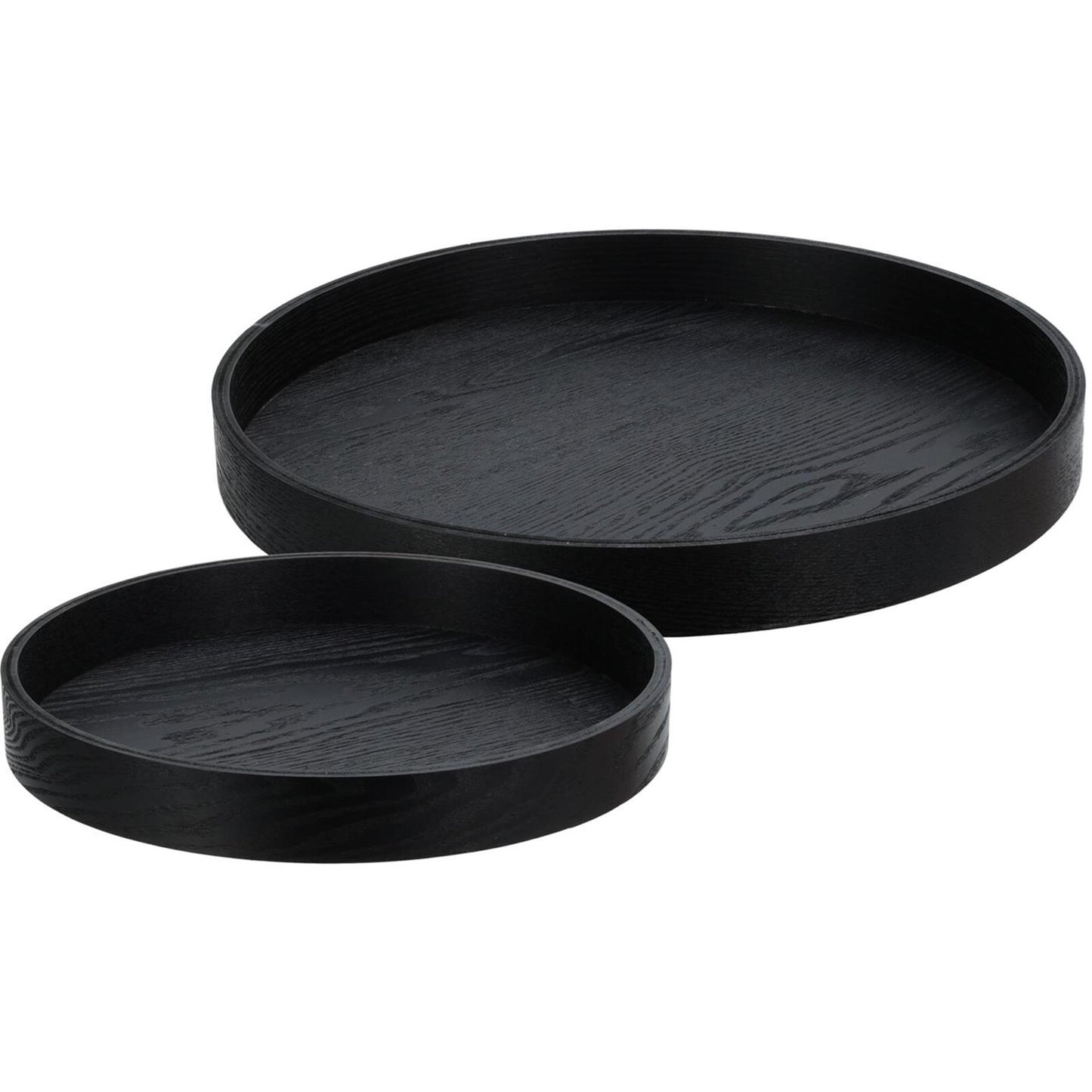 Home styling dienbladset 2-delig zwart mdf