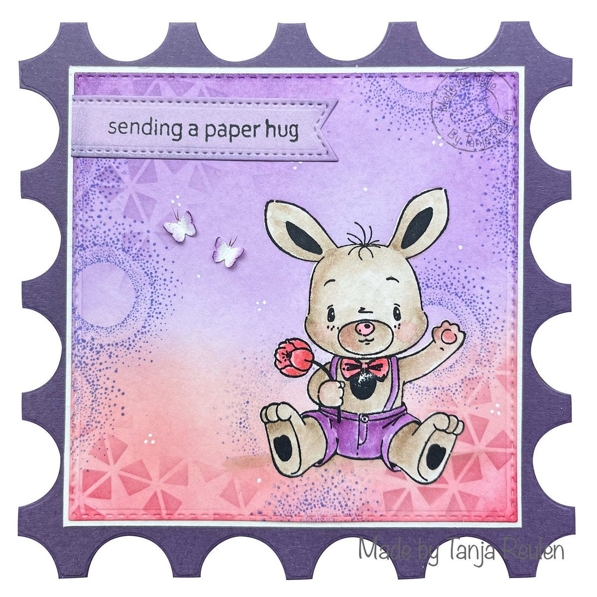 Nellie's choice • nellie's cuties clear stamp bunny