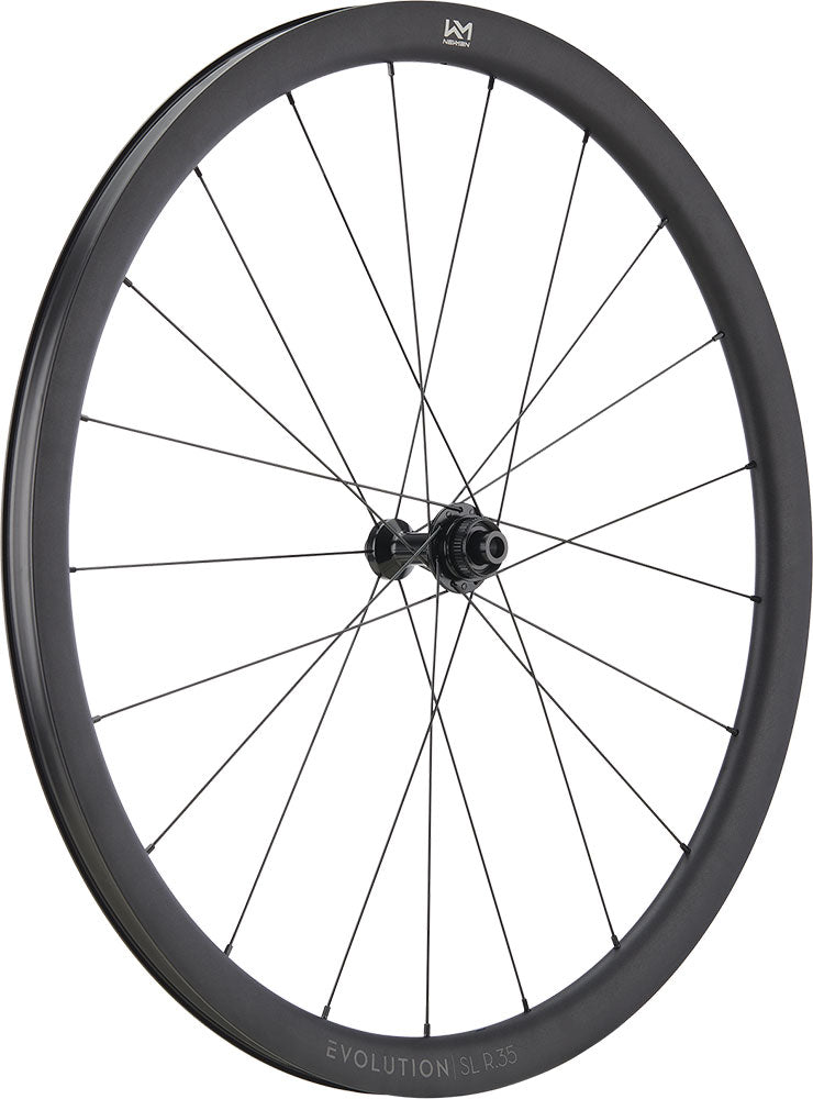 Newmen evolution sl r.35 fade r sj cl 12x100 front wheel