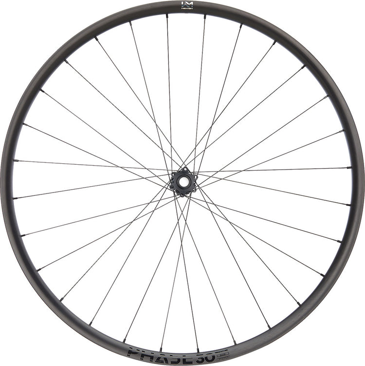 Newmen phase 30 light 29 6-bolt 15x110 fade carbon front wheel