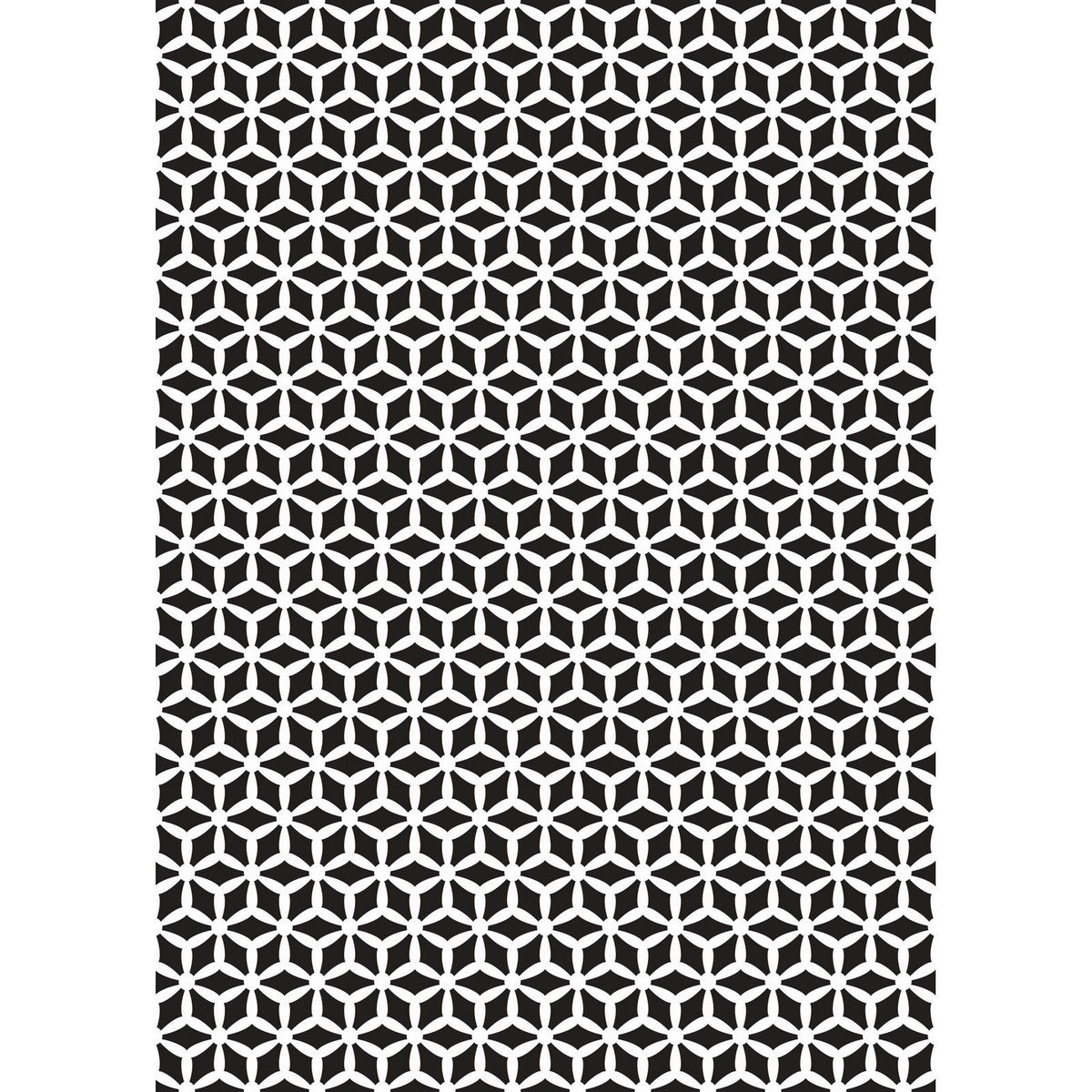 Nellie's choice • mixed media stencil a5 pattern-3