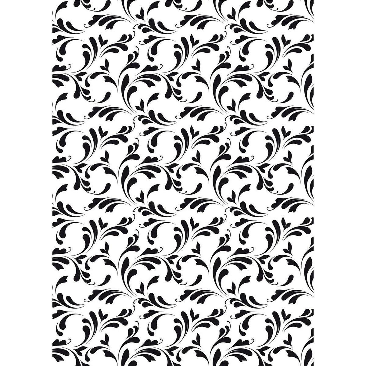 Nellie's choice • lasercut stencil a5 swirls-2