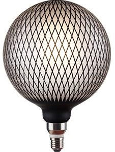 Enzo nordlux led globe g200 e27 5-25w 2700k magician net zwart - 2760460