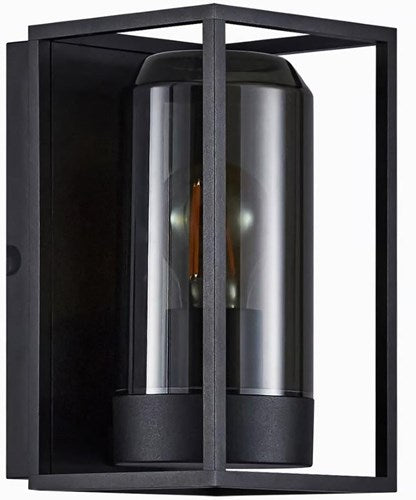 Enzo nordlux wandlamp griffin e27 zwart ip44 - 4800905