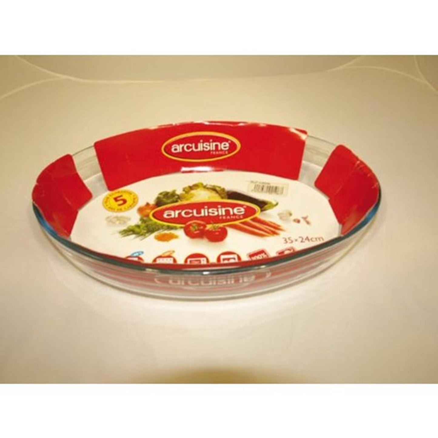 Pyrex arcuisine ovale ovenschaal 35x24 cm