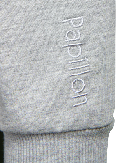 Papillon Sweat Hoody Katoen Dames Grijs Maat S