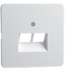 Peha afdekplaat catv en isdn dubbel lw 4602272