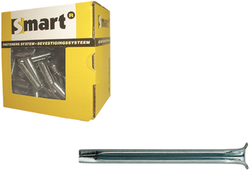 Pgb-europe smart | spanhuls in gehard veerstaal 8x130 zn | 50 st sm00ea001080130e