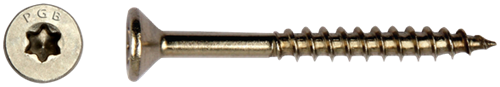 Pgb-europe pgb-fasteners universele spaanplaatschroef rvs a4 vk-t deeldraad verzonken kop ø 6,00x140 tx30 | 200 st | pgwvtgb00006001403