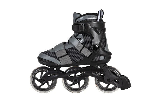 Playlife GT 110 Fitness Inlineskates Zwart grijs maat 45