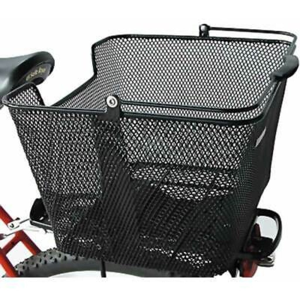 Pletscher shopping basket with easy-fix adapter