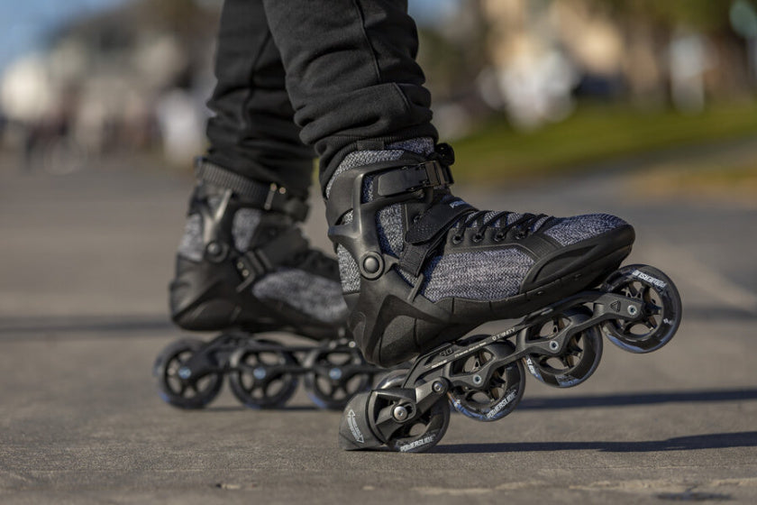 Powerslide Inline skates Phuzion Radon Enzo 90 83A zwart maat 42