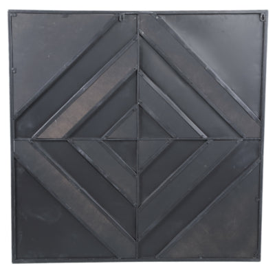 Ptmd wandpaneel mixa zwart 120 x 120 cm | 2 stuks