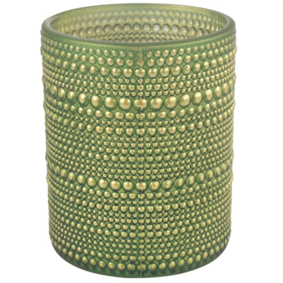 Countryfield theelichthouder nelle l groen 12,5 cm | 12 stuks