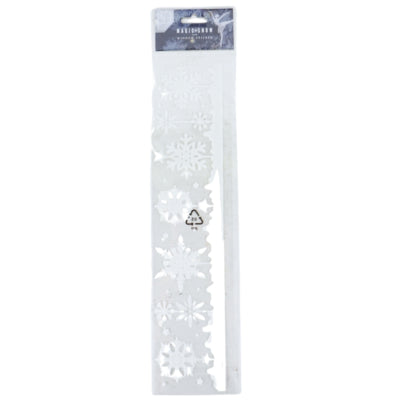 Raamsticker sneeuwvlok 40 cm | 24 stuks