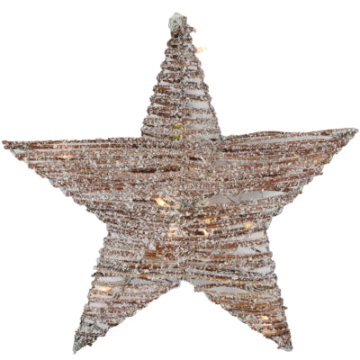Countryfield kerstster valera led op batterij 50 cm | 6 stuks
