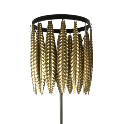 Countryfield vloerlamp kikkan l messingkleurig 141 cm | 2 stuks