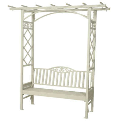 (r) tuinbank barolo aluminium beige 210 cm