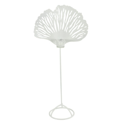 Countryfield theelichthouder lizet l wit 71 cm | 2 stuks