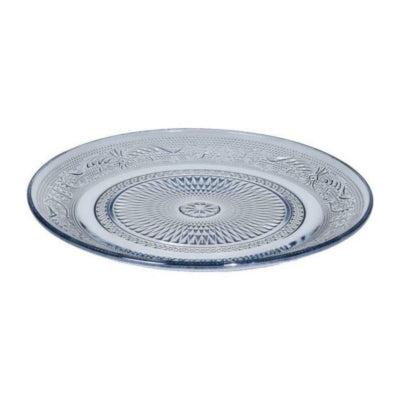 Bord met motief blauw 22,5 cm | 12 stuks