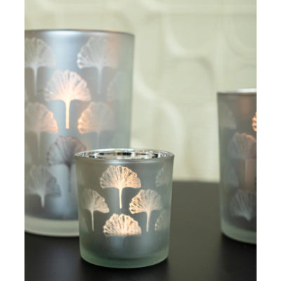 Ptmd windlicht mexxy wit 18 cm | 8 stuks