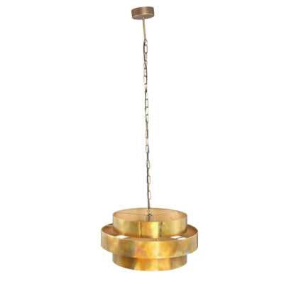 Ptmd hanglamp zanth goudkleurig 52 cm | 2 stuks