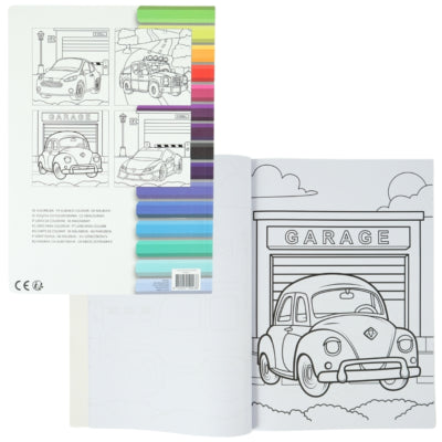 Kleurboek a4 30 paginas 6 assorti | 24 stuks