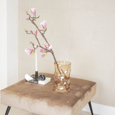 Housevitamin vaas pattern amber 25 cm | 6 stuks