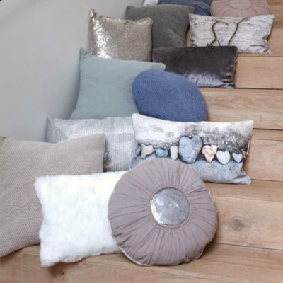 Walra kussenhoes mette rond champagne 40 cm | 12 stuks