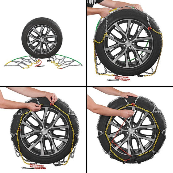 Proplus Sneeuwkettingen 9mm (235 60-13 tot 215 35-18) 2 stuks