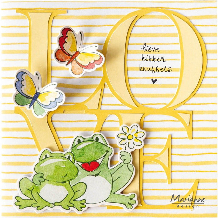 Marianne design • craft stencil love