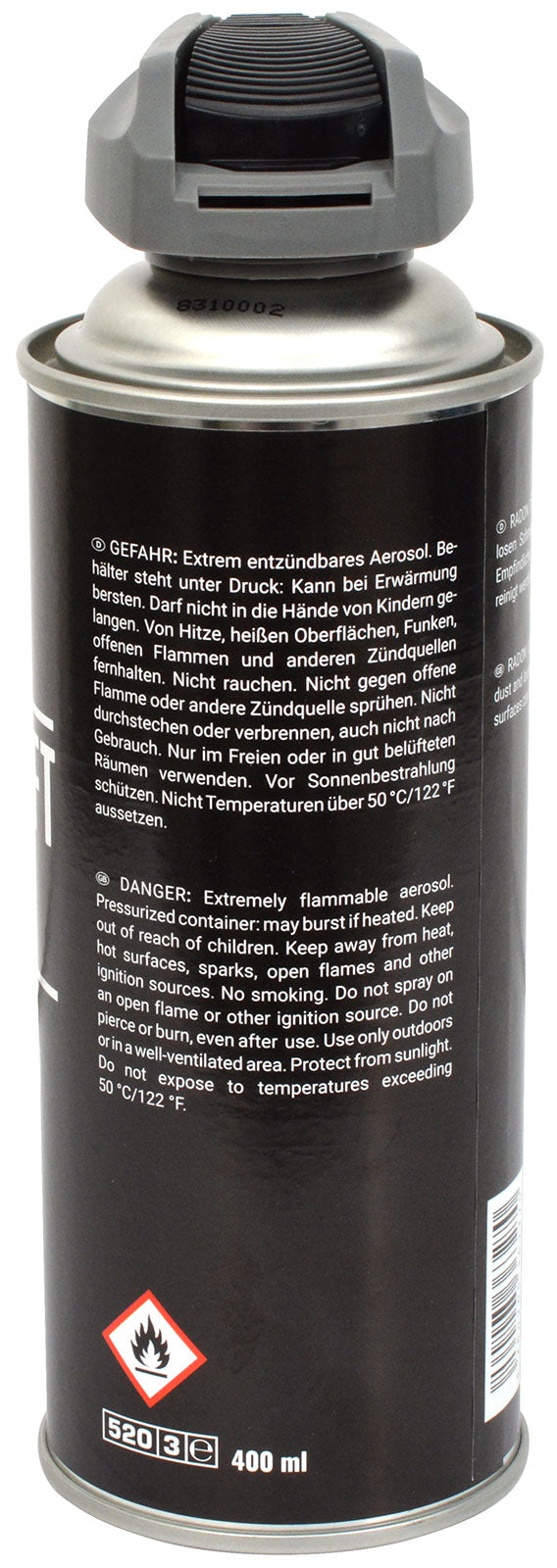 Radon compressed air spray 400ml