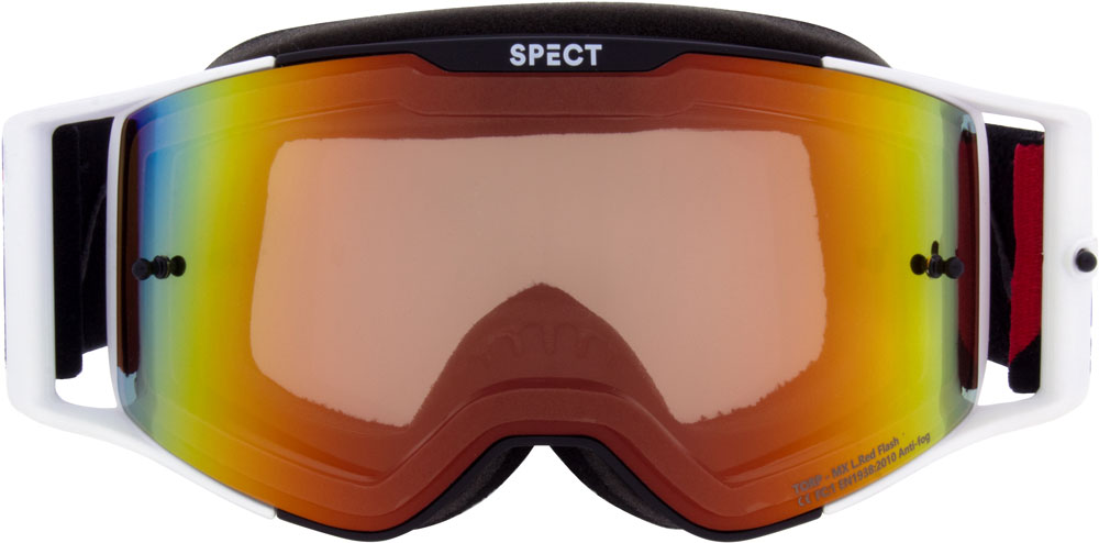 Red bull spect eyewear torp-002 rose with silver flash - mx goggle