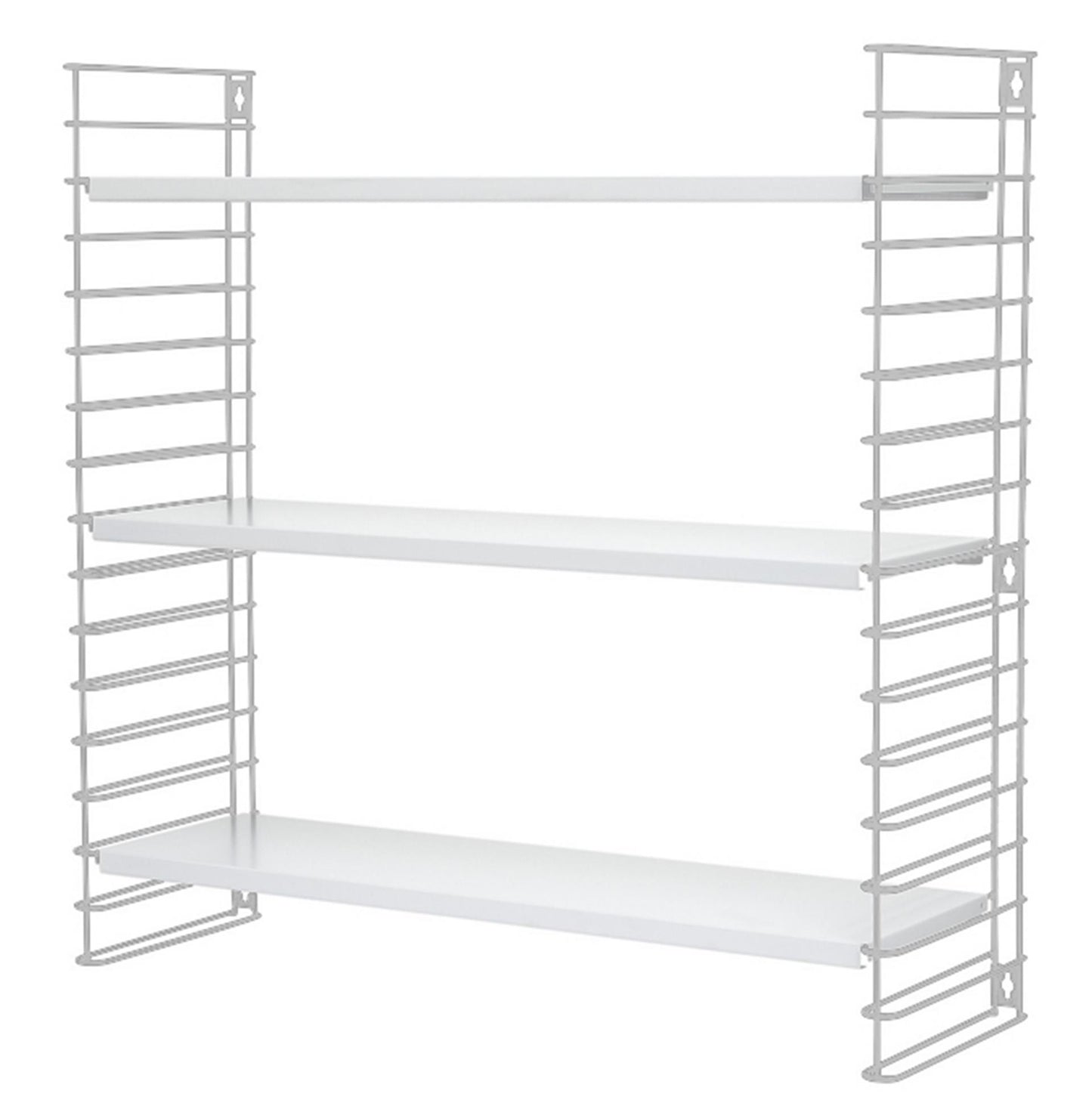 Tomado boekenrek retro geheel zwart 70x21x68cm