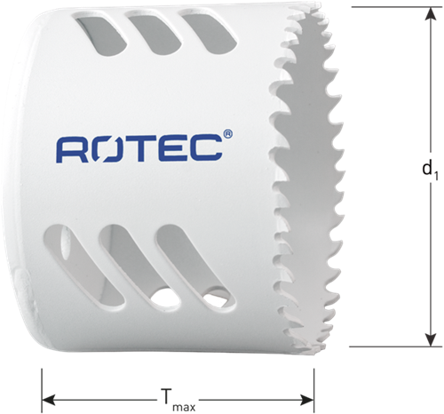 Rotec bim-co8 gatzaag | normaal vertand | tmax=48 | ø114 - 533.0114