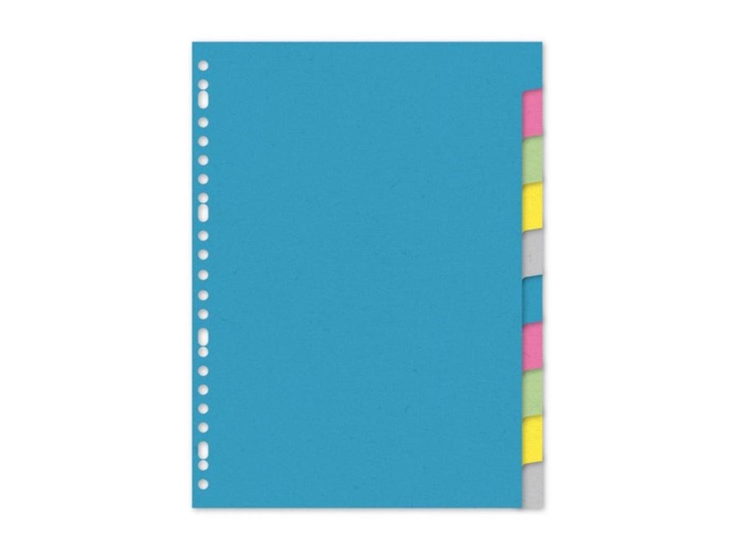 Kangaro tabblad a4 blanco karton 220gr assorti 23-gaats 10-delig