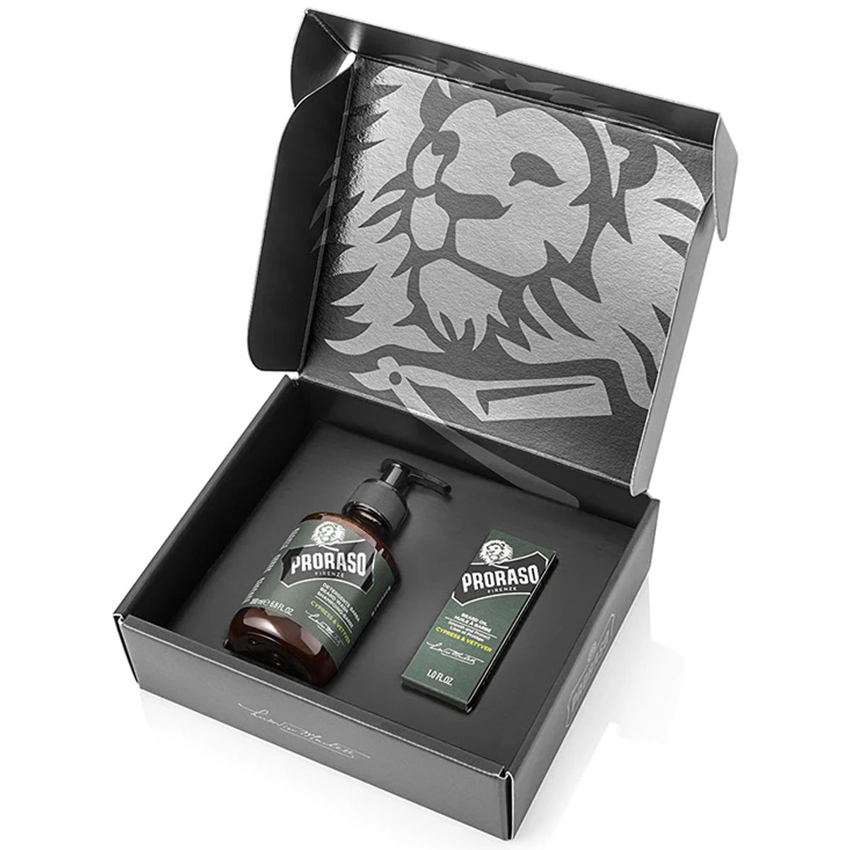 Proraso beard care set cypress vetyver